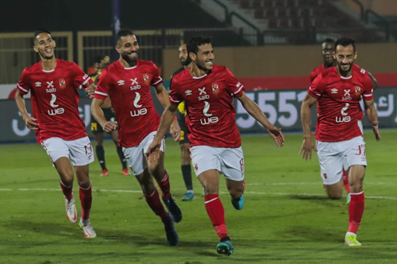 مباراة الأهلي والمقاولون في منافسات الدوري المصري watanserb.com