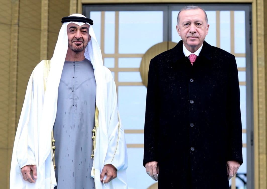 اردوغان يستقبل محمد بن زايد بعد سنوات من القطيعة watanserb.com