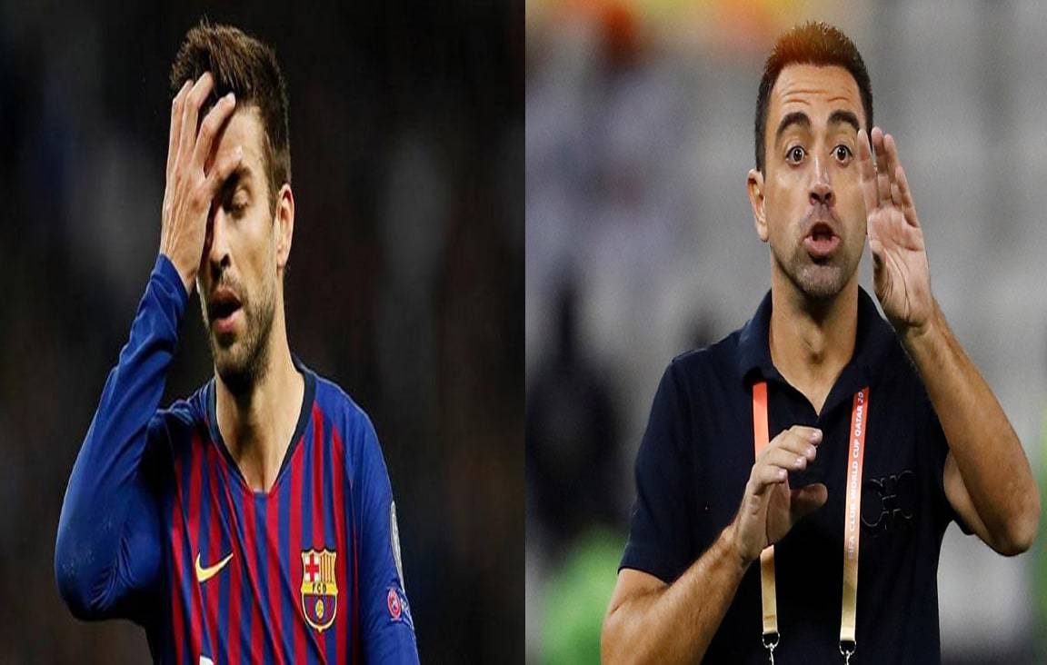 تشافي وأولى القرارات الصارمة بحق بيكيه watanserb.com