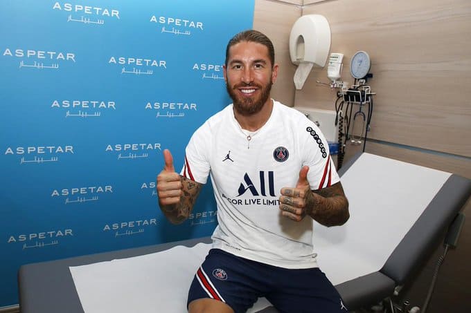 النجم الإسباني سيرخيو راموس وباريس سان جيرمان watanserb.com