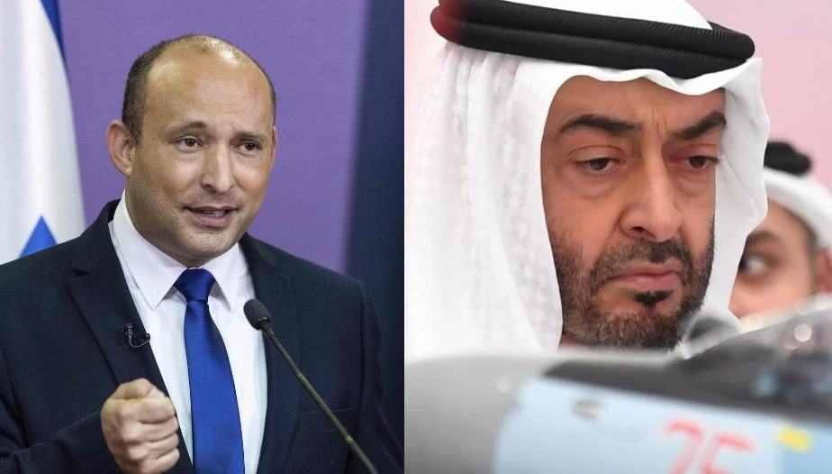 بينيت يلتقي محمد بن زايد watanserb.com