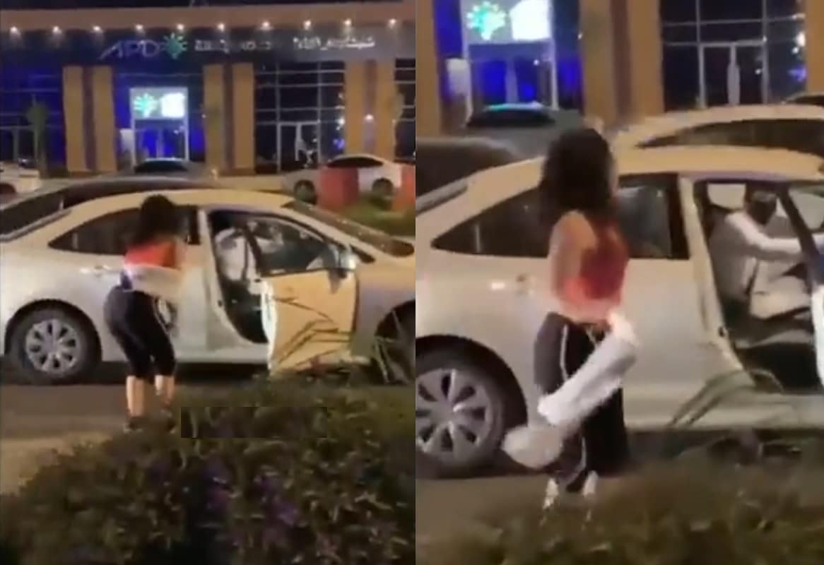 القبض على فتاة بعد رقصها في الشارع في الرياض watanserb.com