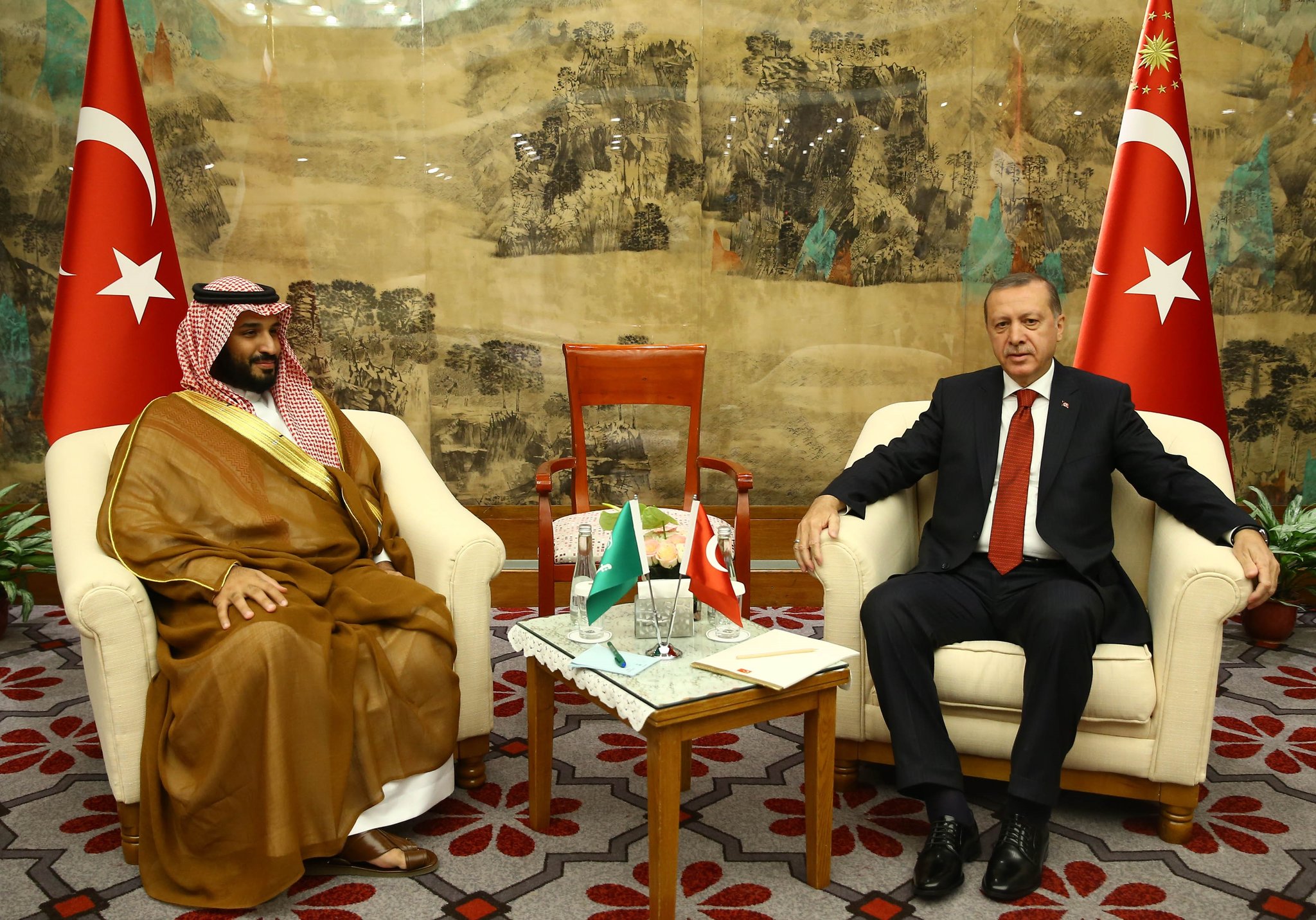 محمد بن سلمان و أردوغان watanserb.com