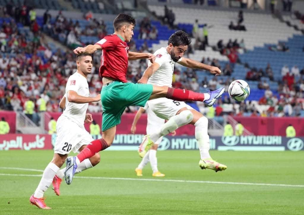 مباراة منتخب فلسطين والمغرب في كأس العرب 2021 watanserb.com