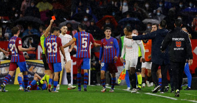 برشلونة يسقط في فخ التعادل أمام إشبيلية في الدوري الإسباني watanserb.com