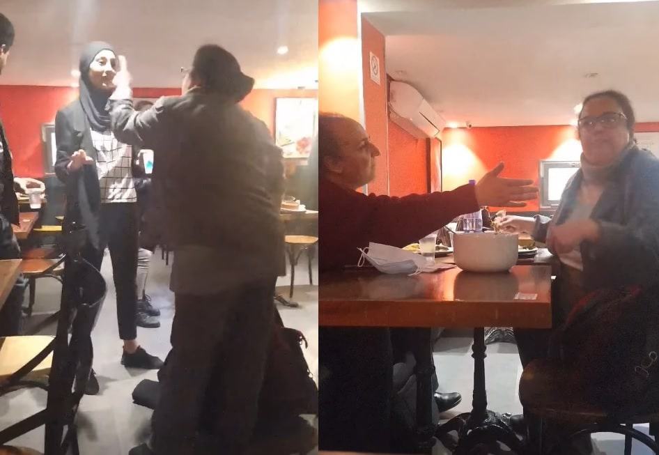 هجوم على محجبة في تونس watanserb.com