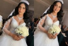 شقيقة دنيا بطمة باطلالة فاضحة ببدلة الزفاف! (فيديو) watanserb.com