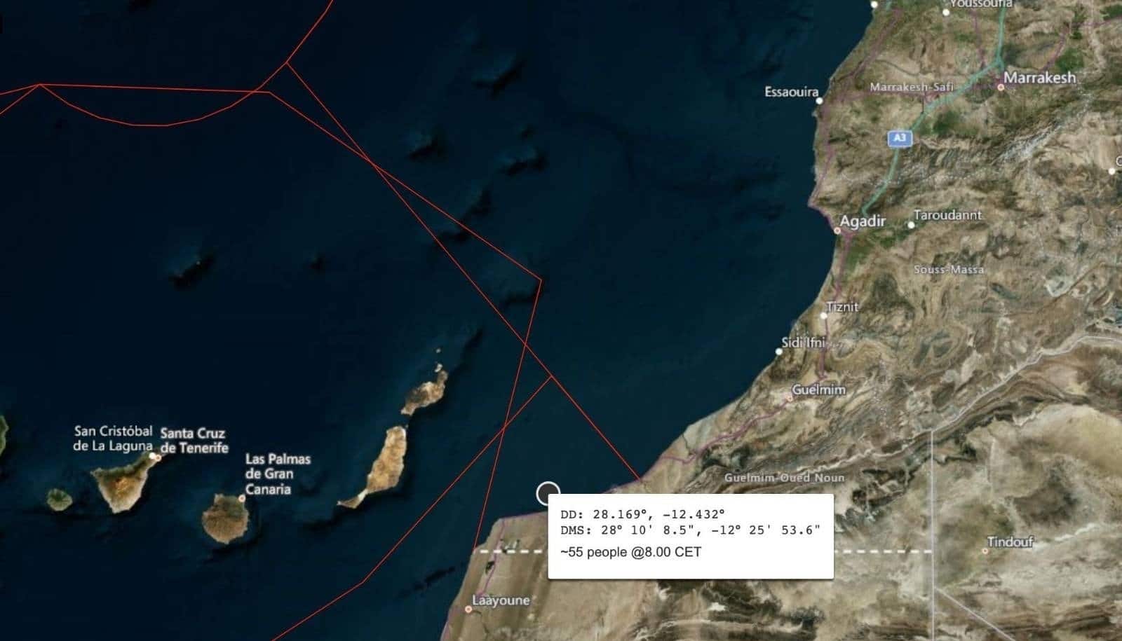 منظمة: المغرب تخاذل عن إنقاذ سفينة مهاجرين غرقت قبالة سواحلها watanserb.com