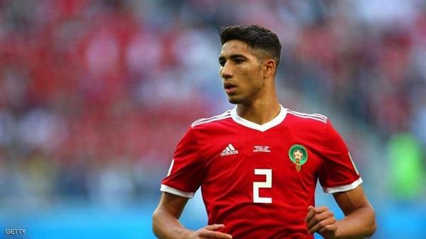 أشرف حكيمي نجم المنتخب المغربي وباريس سان جيرمان الفرنسي بقيمة 70 مليون يورو.