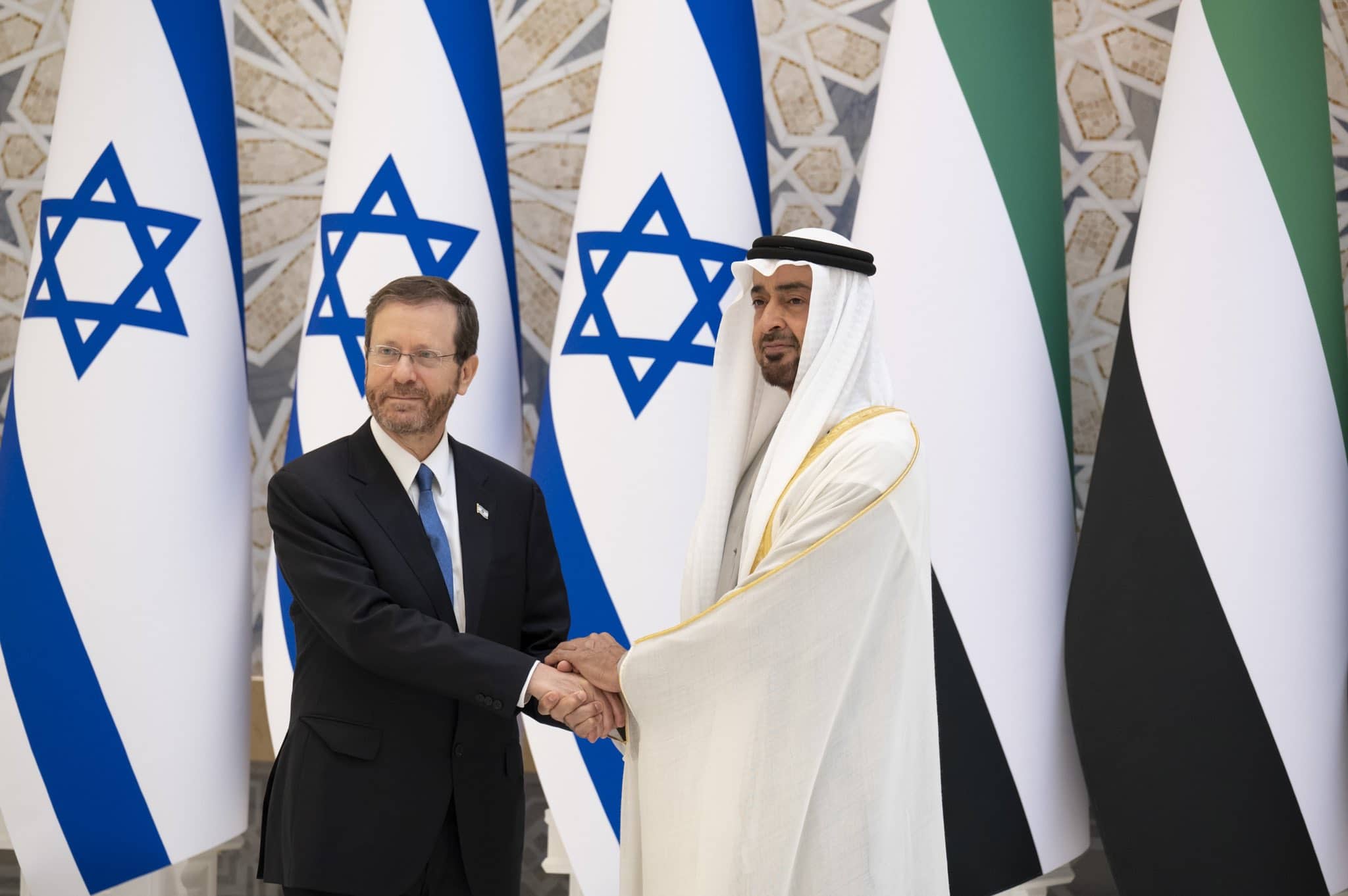 رئيس اسرائيل اسحاق هرتسوغ في الإمارات watanserb.com