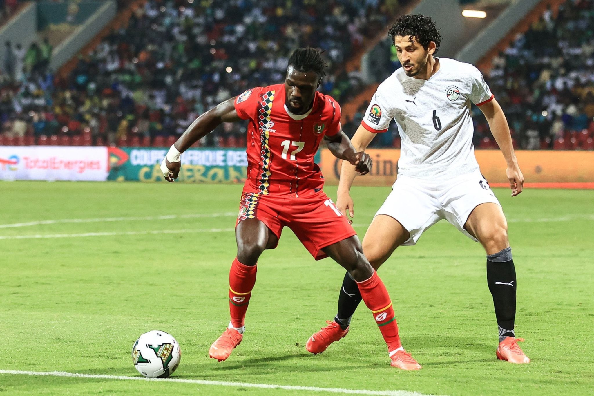 مباراة منتخب مصر وغينياو بيساو في كأس أمم أفريقيا watanserb.com