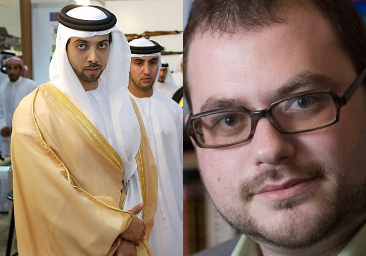 منصور بن زايد يمول موقعا أمريكيا watanserb.com