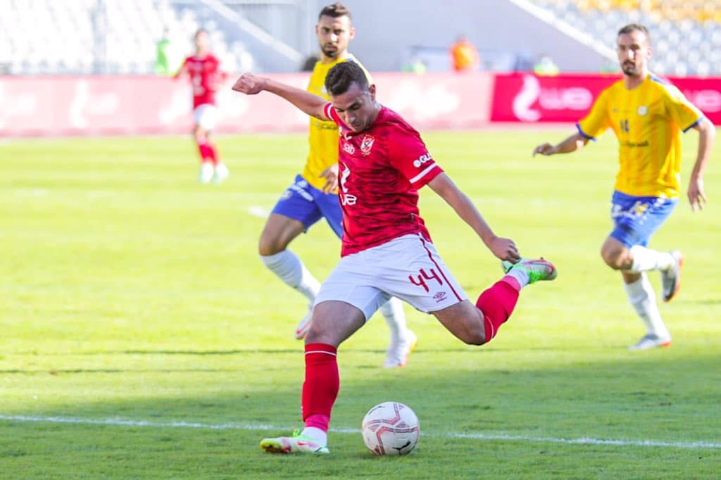 مباراة الأهلي والمقاولون العرب في كأس الرابطة المصرية watanserb.com