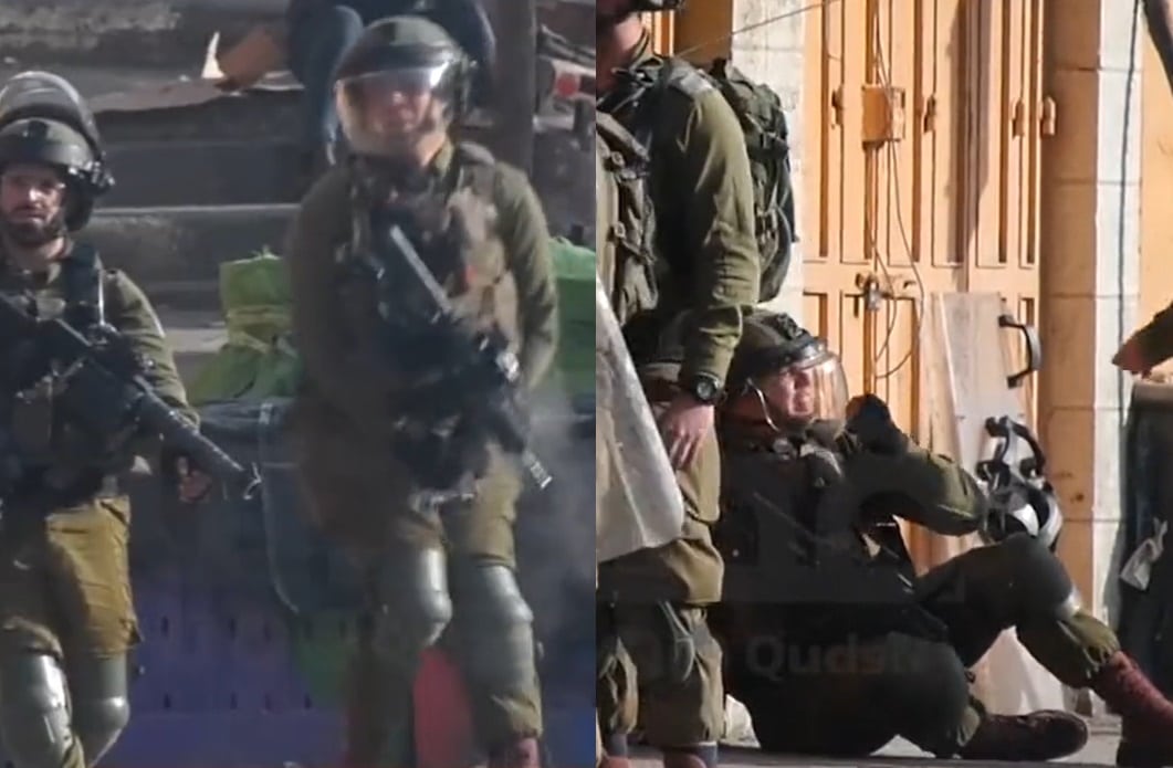 إصابة جندي اسرائيلي في مكان حساس خلال مواجهات بمدينة الخليل watanserb.com