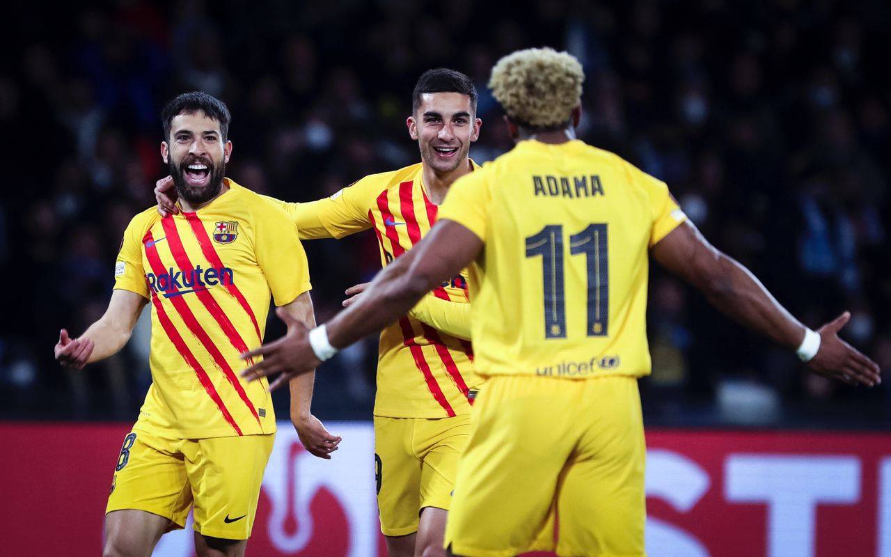 برشلونة والفوز على نابولي في منافسات الدوري الأوروبي watanserb.com