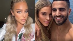 زوجة رياض محرز تستعرض حملها watanserb.com