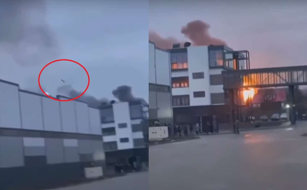 صاروخ يضرب قاعدة جوية أوكرانية watanserb.com