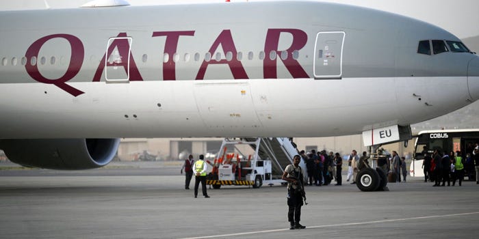 حقيقة منع طائرة قطرية من الإقلاع من مطار كابل watanserb.com
