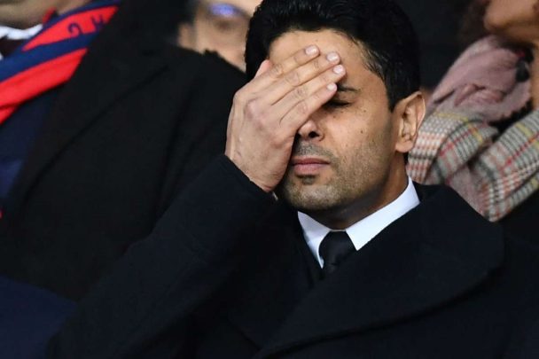 ناصر الخليفي يثير الجدل بعد تواجده في غرفة تحكيم مباراة ريال مدريد وباريس سان جيرمان watanserb.com