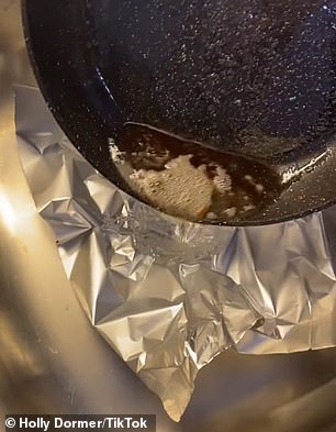 إزالة دهون الطهي