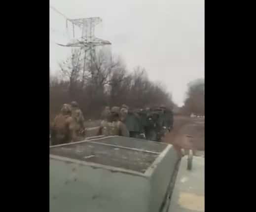 أسر جنود روس في خاركيف watanserb.com