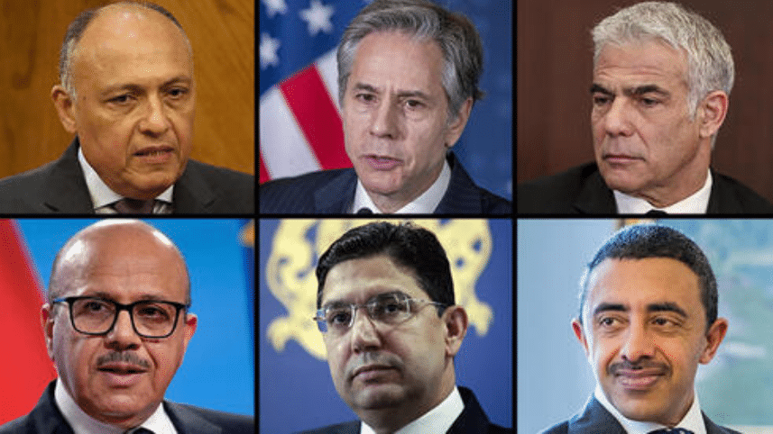 وزراء خارجية أربع دول عربية وأمريكا وإسرائيل لحضور قمة النقب watanserb.com