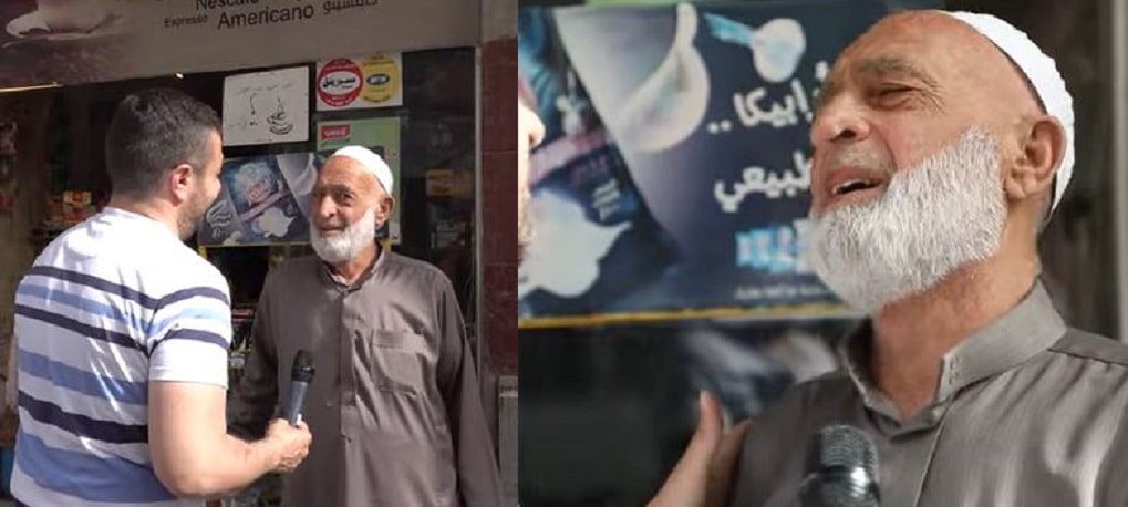 مسن حلبي يلقن المذيع "شادي حلوة" درساً لن ينساه (فيديو) watanserb.com