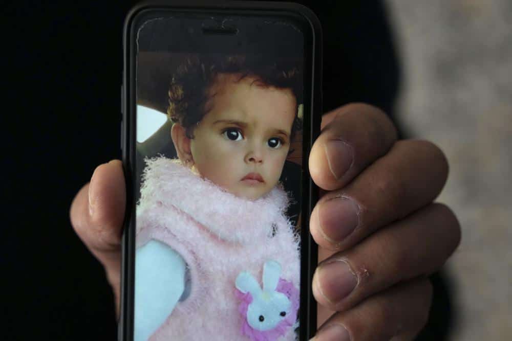 الطفلة فاطمة غزة watanserb.com