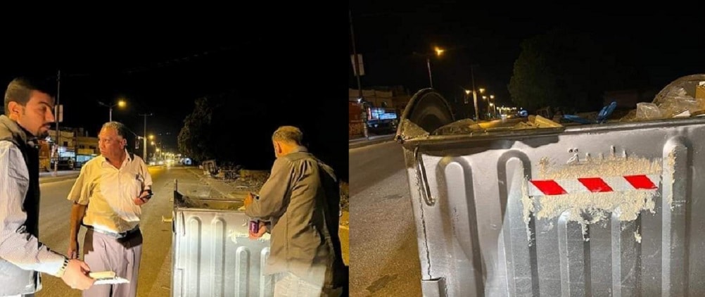 غضب في الأردن بعد كتابة اسم صحابي جليل على حاويات القمامة! watanserb.com