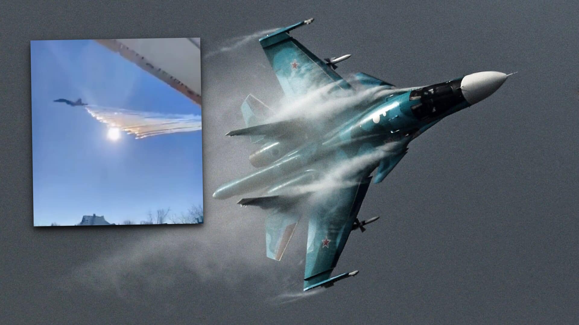 إسقاط طائرة سوخوي روسية بصاروخ أرض جو أوكراني watanserb.com