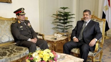 السيسي وحذاء الرئيس مرسي watanserb.com