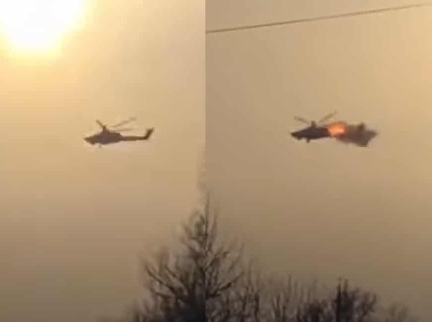 صاروخ ستار ستريك يسقط طائرة هليكوبتر روسية watanserb.com