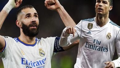 كريم بنزيما والهاتريك الثاني في دوري أبطال أوروبا watanserb.com