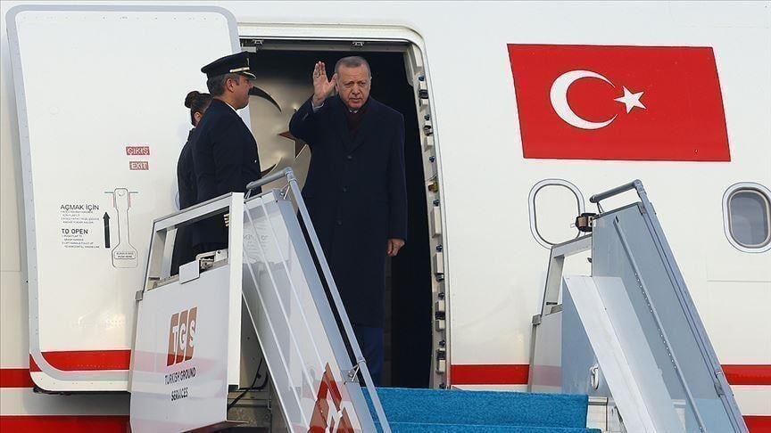 أردوغان يغادر السعودية
