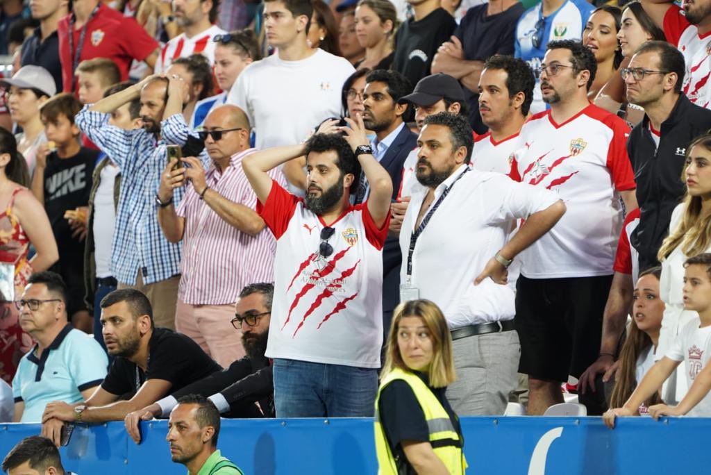 تركي آل الشيخ يحتفل مع جماهير ألميريا بعد الصعود إلى الدوري الإسباني الممتاز watanserb.com