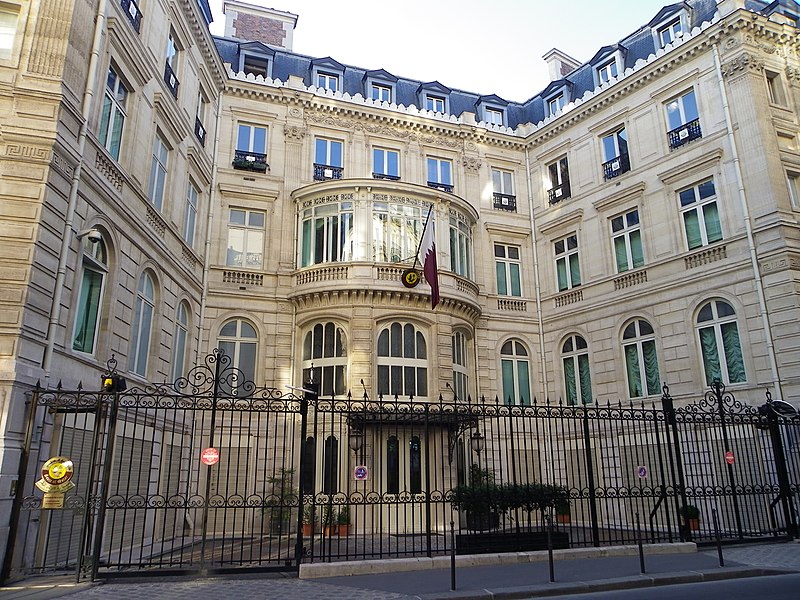 سفارة دولة قطر في باريس watanserb.com
