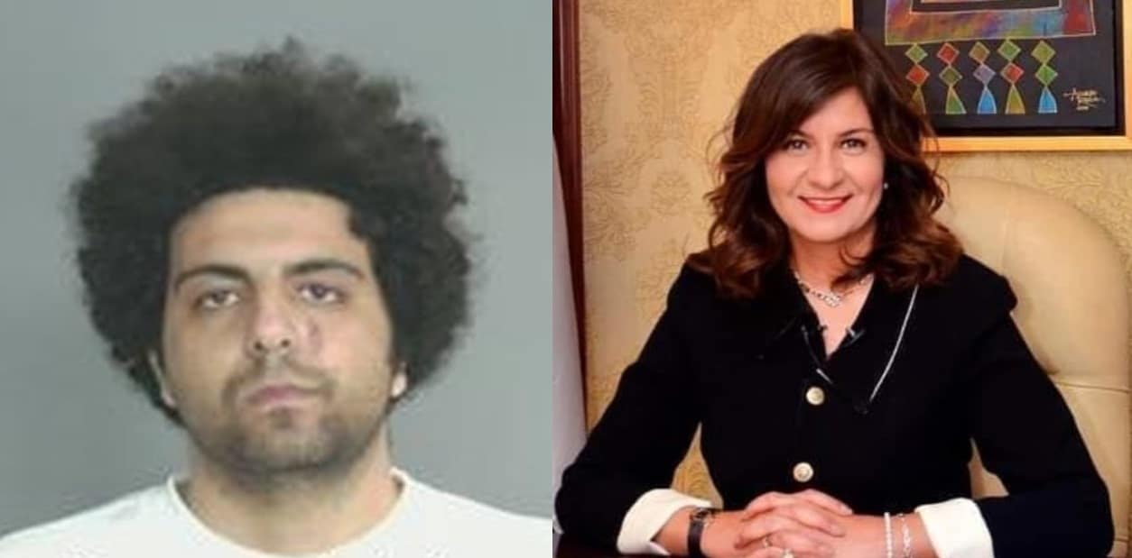 نجل وزيرة الهجرة المصرية نبيلة مكرم watanserb.com