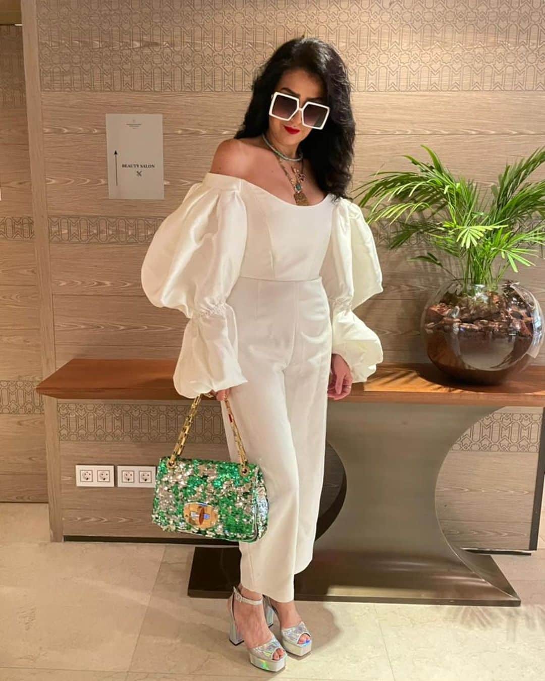 غادة عبدالرازق في أحدث ظهور