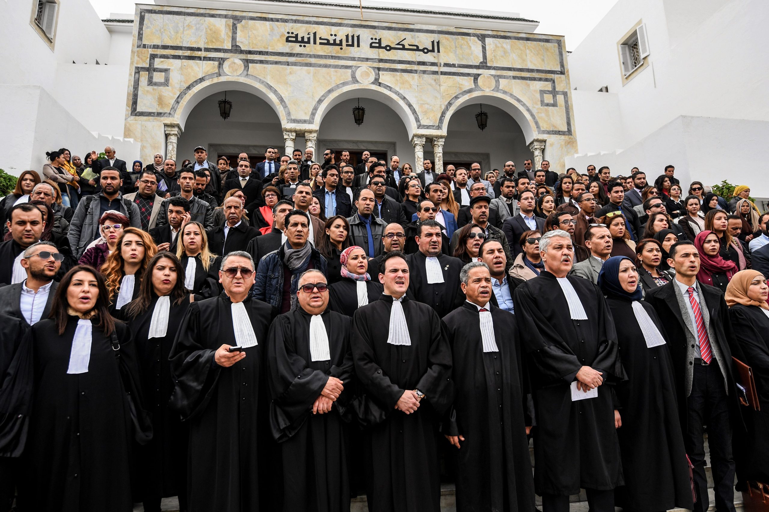 إضراب القضاة تونس watanserb.com