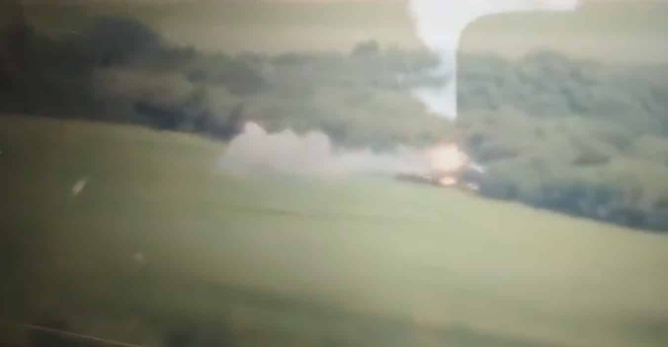 الدفاعات الأوكرانية تصطاد مروحية روسية watanserb.com