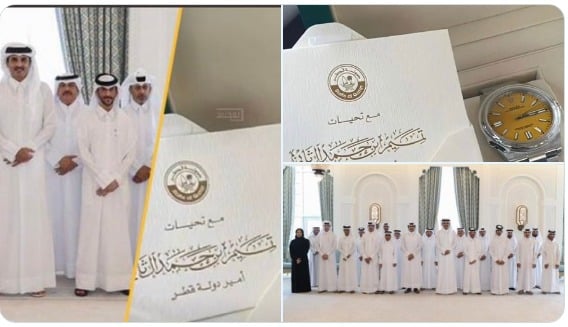 هدية أمير قطر لأوائل الثانوية العامة watanserb.com