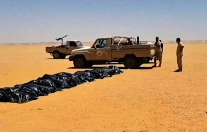 20 شخصاً ماتوا عطشاً في صحراء ليبيا watanserb.com