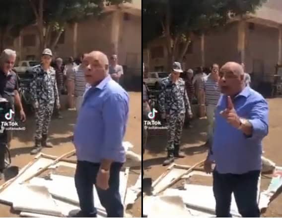 تمزيق صورة السيسي watanserb.com