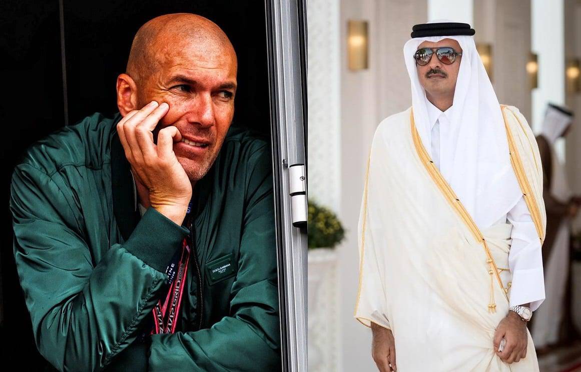 حقيقة اتصال أمير قطر مع زيدان لإقناعه بتدريب باريس سان جيرمان watanserb.com