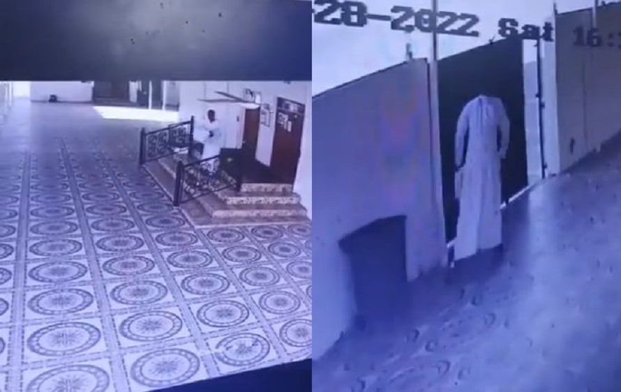 سلطنة عمان.. شاهد لحظة سرقة صندوق التبرعات من أحد المساجد (فيديو) watanserb.com