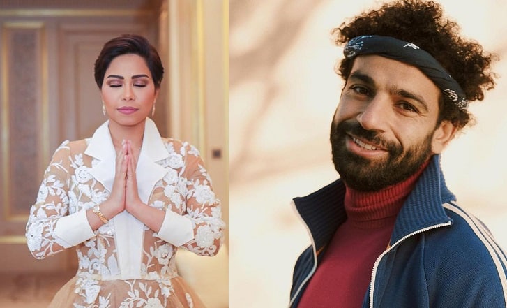 شيرين عبدالوهاب تكشف سر بطنها المنتفخ ورسالة خاصة من محمد صلاح! watanserb.com