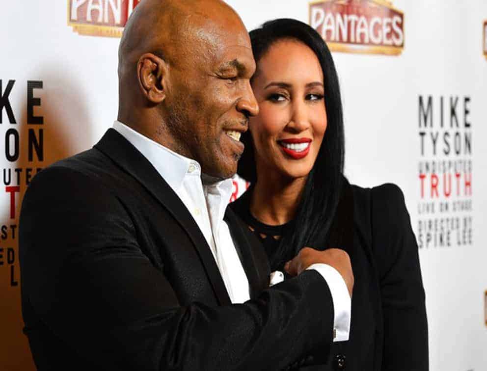 الملاكم الأمريكي المعتزل تايسون وزوجته لاكيها سبايسر watanserb.com