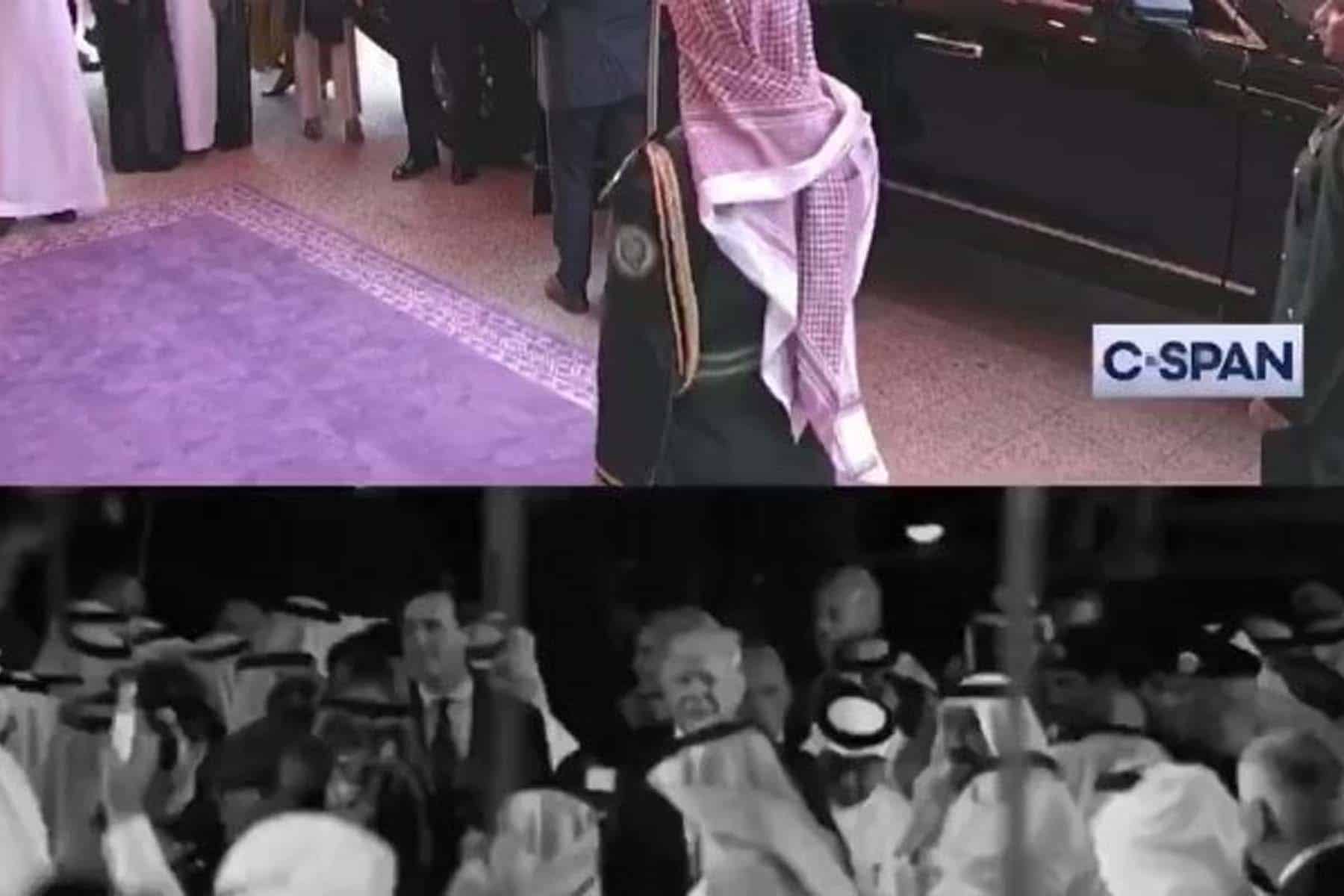 استقبال السعودية لترامب و بايدن watanserb.com