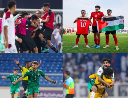 السعودية ومصر والجزائر وفلسطين يتأهلون إلى نصف نهائي كأس العرب للشباب watanserb.com