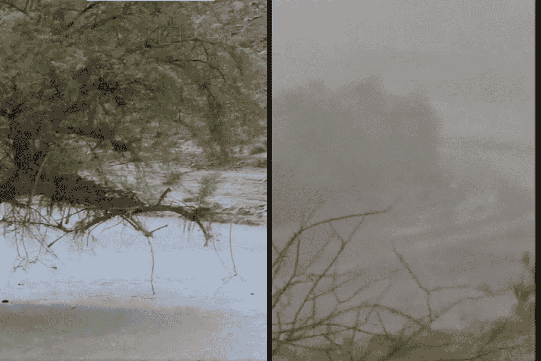 أمطار غزيرة بسلطنة عمان watanserb.com